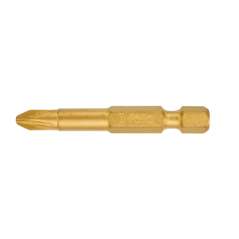 Bit TiN Plus profil Pozidrive, Felo, E6.3, PZ3, 50mm