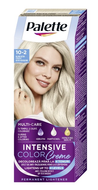 PALETTE ICC VOPSEA DE PAR 10-2 A10 BLOND ULTRA CENUSIU