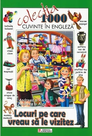 1000 cuvinte in engleza. Locuri de vizitat