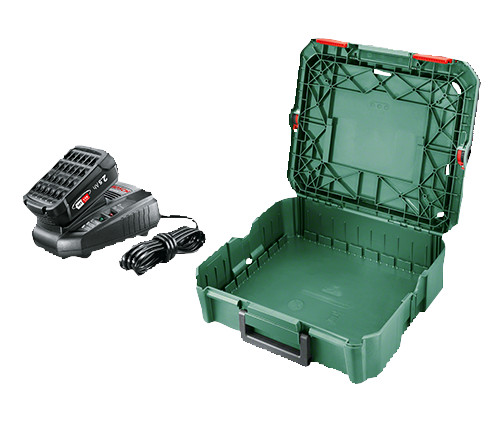 Bosch Set 2 acumulatori PBA 18V, 2.5Ah +Incarcator AL 1830 CV + SystemBox