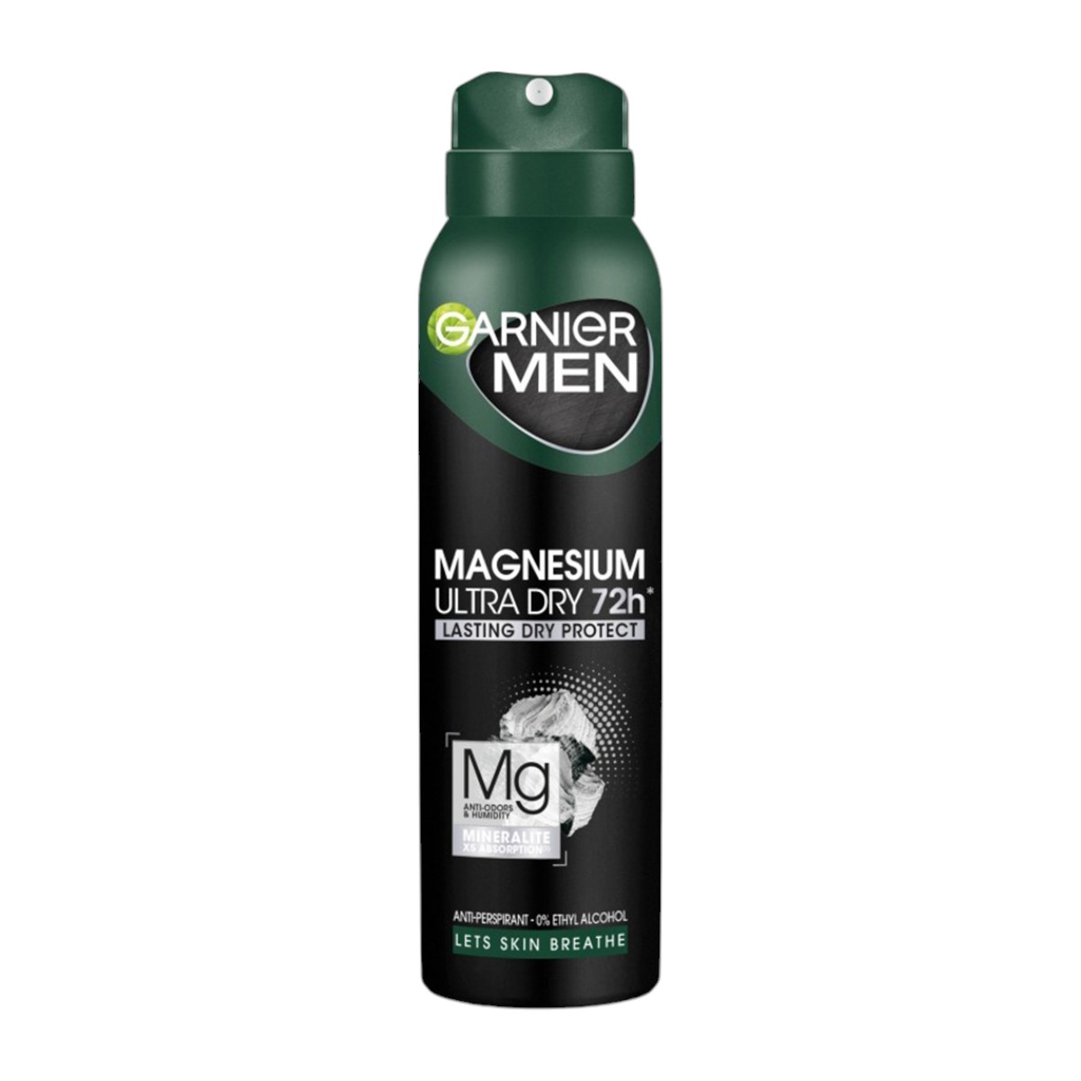 GARNIER MEN DEO SPRAY 150ML MAGNESIUM ULTRA DRY 72H