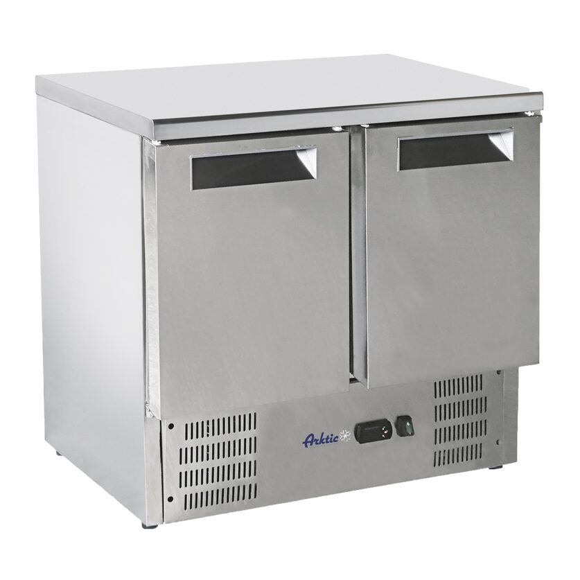 Masa rece 2 usi Hendi, 2/8 grade C, 247L, 3.39kw, 830x595x(H)455 mm