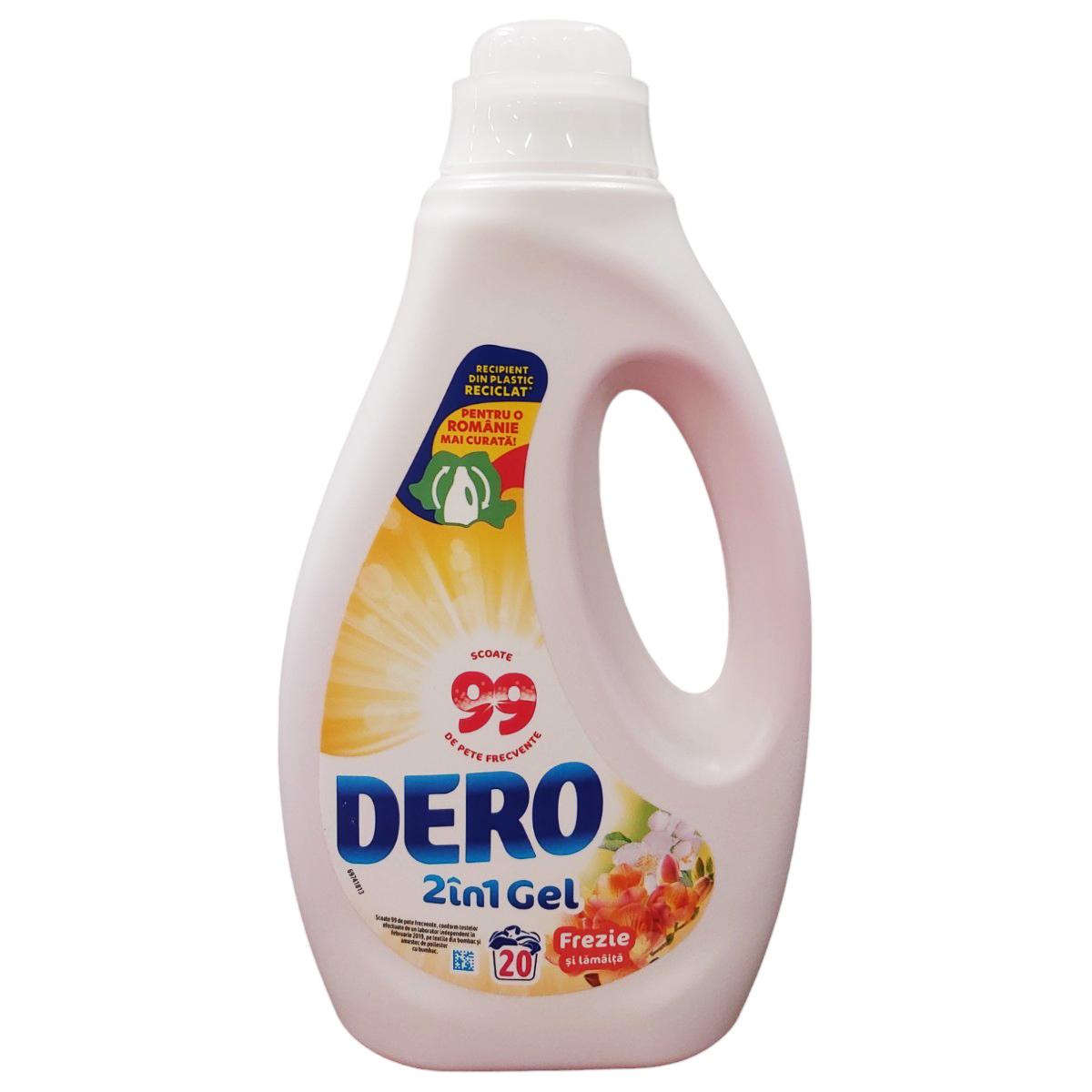 DERO 2IN1 DETERGENT LICHID 1L FREZIE
