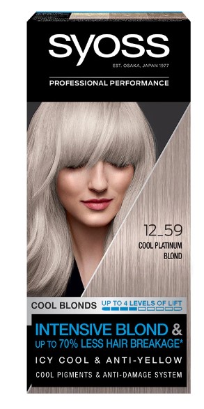 SYOSS COLOR VOPSEA DE PAR 12-59 PLATINUM BLOND RECE
