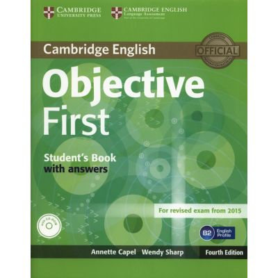 Objective First 4th Edition Student\'s Book with answers with CD-ROM