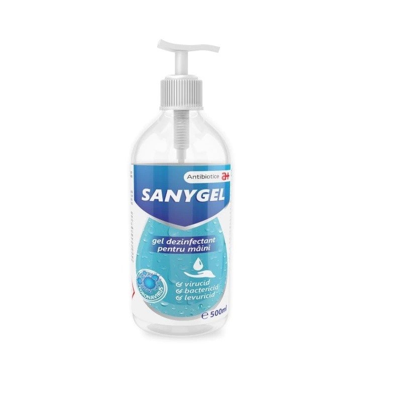 Gel Virucid dezinfectant maini 500 ml, Sanygel