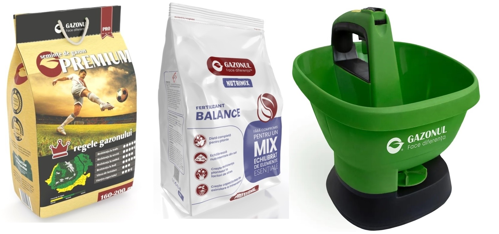 Kit Densificare Nutrimix 120 mp: 4 kg Seminte + 6 kg Ingrasamant + Easy-Drop