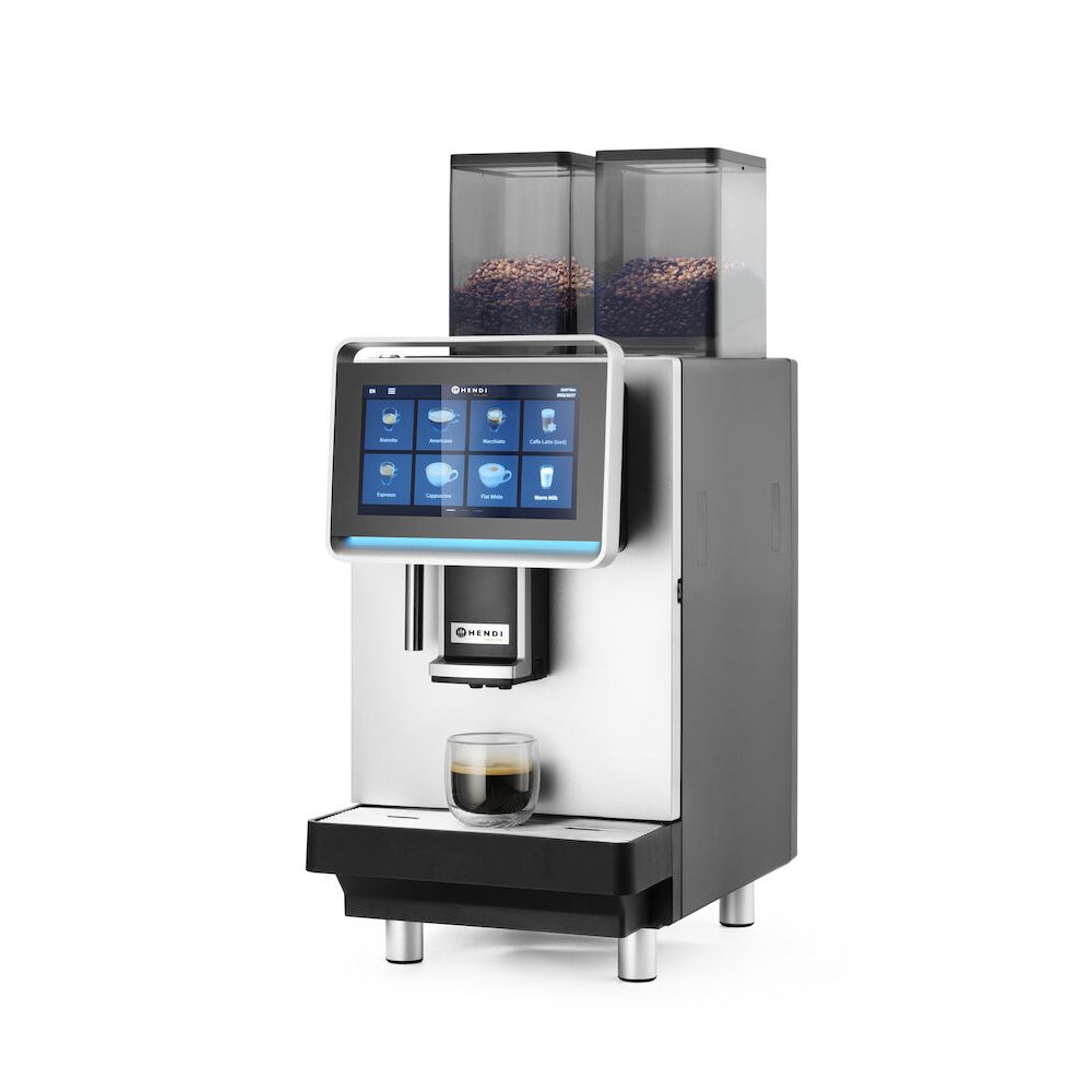 Espressor automat COFEEMATIC cu ecran tactil, Hendi, 230V, 2500-2900W, 340x540x(H)830 mm