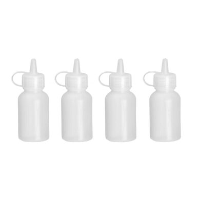 Mini dozator pentru sos, set de 4 buc, Hendi, 0.03 l , ø30x(H)85 mm