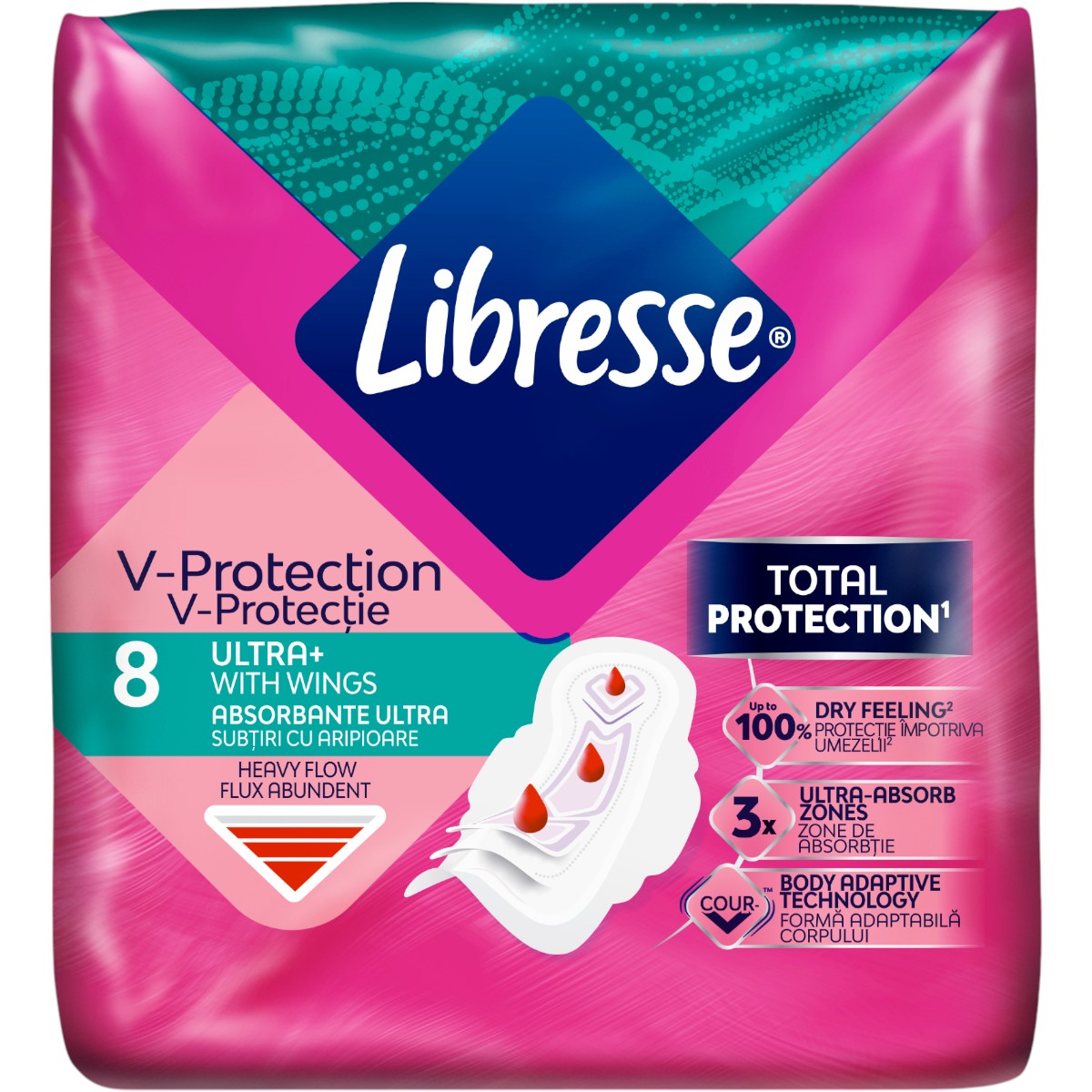 LIBRESSE ABSORBANTE ULTRA LONG 8BUC