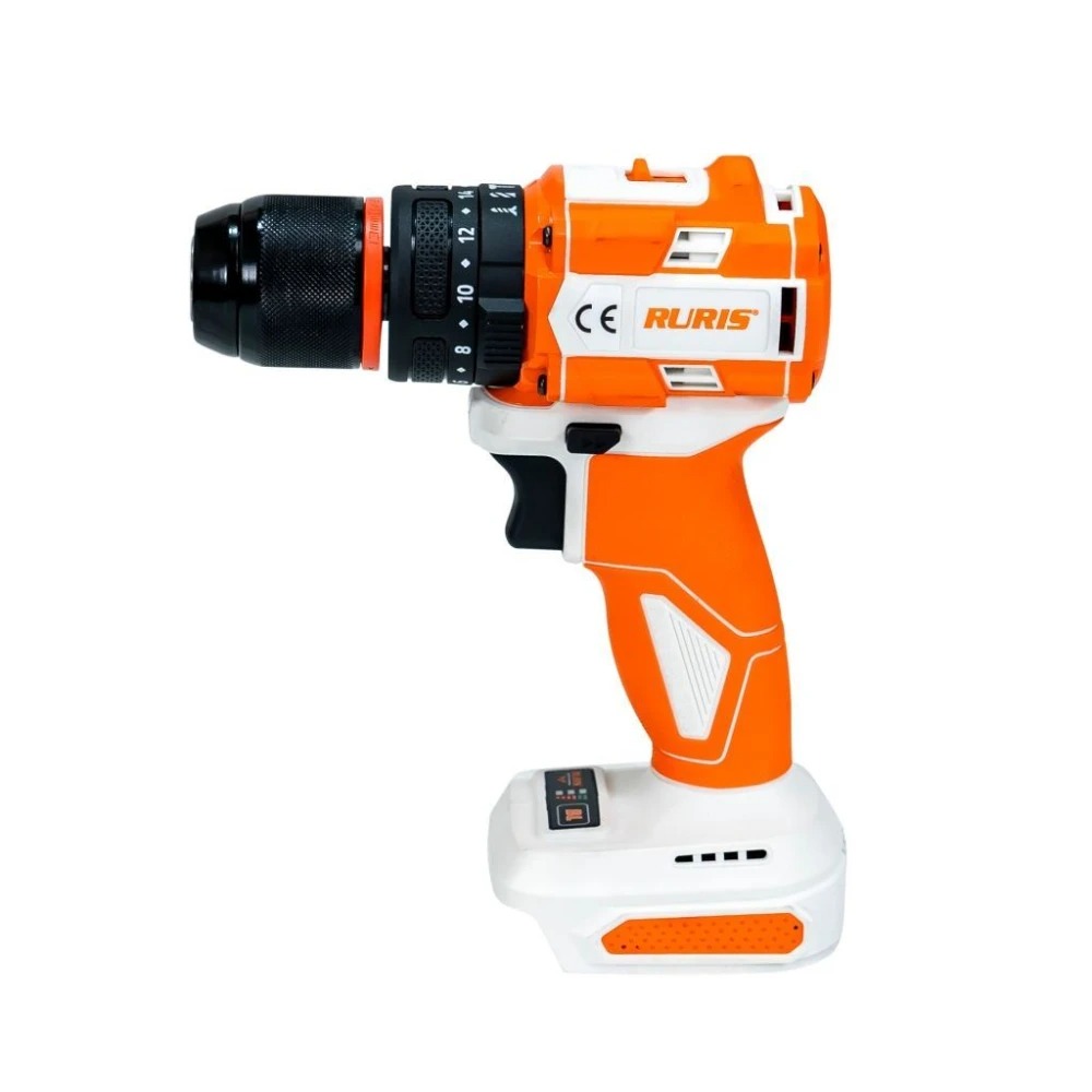 Masina De Gaurit/Insurubat Cu Percutie Pe Acumulator Ruris Rmx1360 Power Alfa Up {Contine Acumulator+Incarcator}