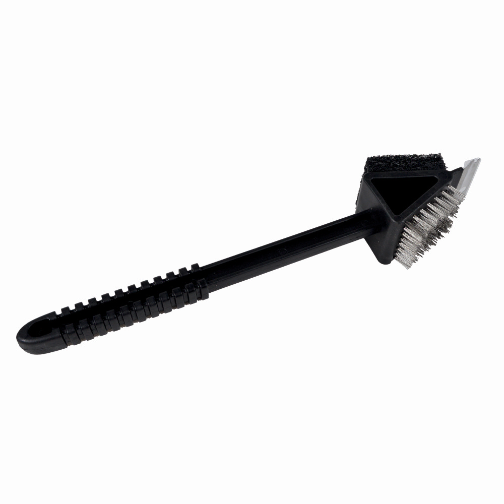 Perie cu racleta pentru curatat gratarul KLUGMEISTER KY1030A, peri metalici + racleta