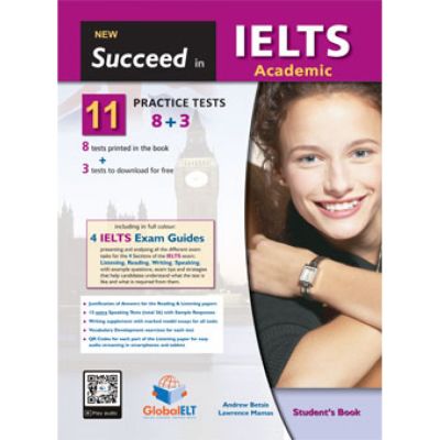 Succeed in IELTS Academic 11 (8+3). Practice Tests Student\'s book - Andrew Betsis