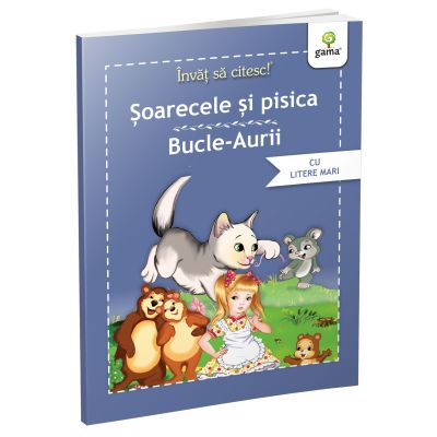 Invat sa citesc povesti. Soarecele si pisica. Bucle Aurii