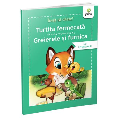 Invat sa citesc povesti. Turtita fermecata. Greierele si furnica