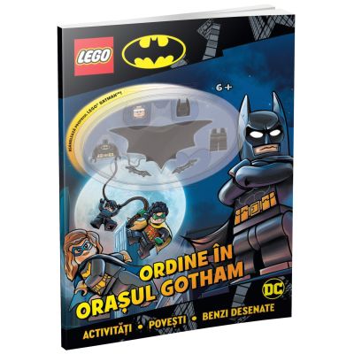 Ordine in orasul Gotham. Carte de activitati cu minifigurina