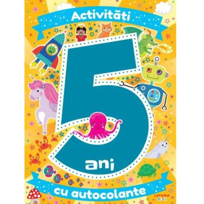 Activitati cu autocolante la 5 ani