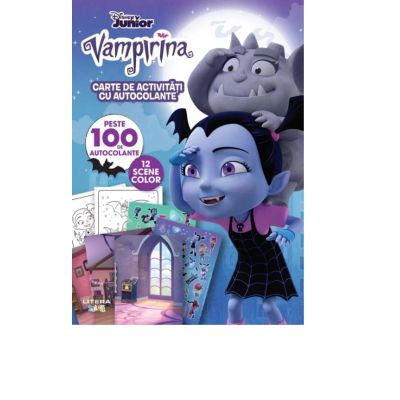 Disney Junior. Vampirina. Carte de activitati cu autocolante