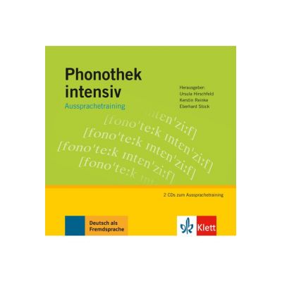 Phonothek intensiv, 2 Audio-CDs. Aussprachetraining - Ursula Hirschfeld