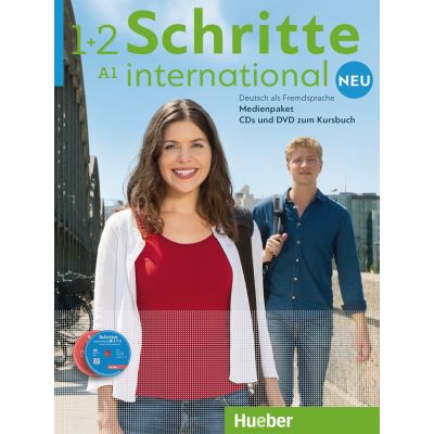 Schritte international Neu 1+2 Medienpaket 5 Audio-CDs und 1 DVD zum Kursbuch - Daniela Niebisch