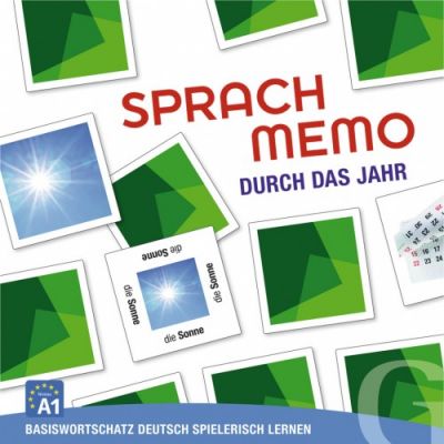 Sprachmemo Deutsch Durch das Jahr Sprachspiel A1