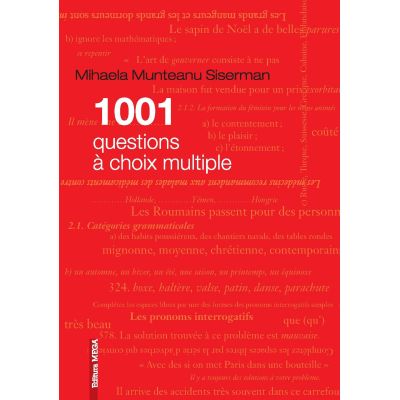 1001 Questions choix multiple - Mihaela Munteanu Siserman