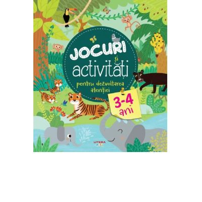 Jocuri si activitati pentru dezvoltarea atentiei 3-4 ani