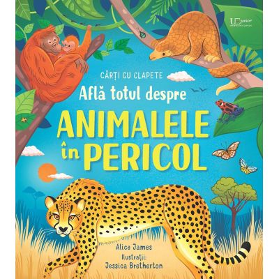 Afla totul despre animalele in pericol usborne - usborne books