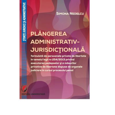 Plangerea administrativ-jurisdictionala - Simona Nedelcu