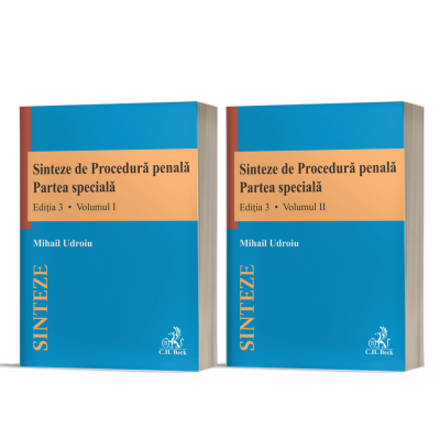 Sinteze de Procedura penala. Partea speciala vol. I  vol. II. Editia 3 - Mihail Udroiu