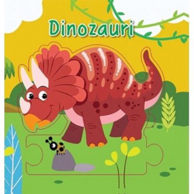 Dinozauri. Carte puzzle