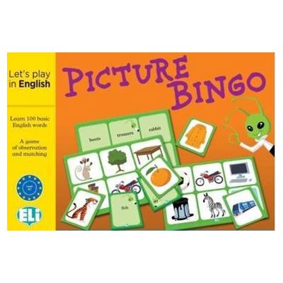 Lets play in English - Picture Bingo A1