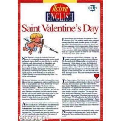 ACTIVE ENGLISH Subject 7 Saint Valentines Day