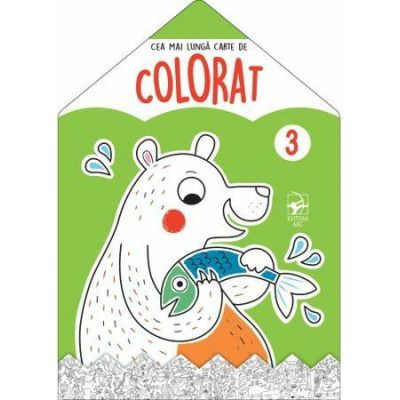 Ursul 3. Cea mai lunga carte de colorat.