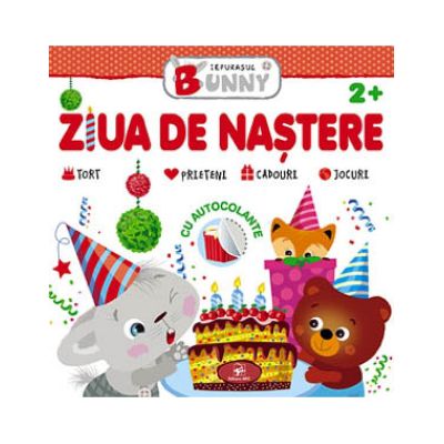 Iepurasul Bunny. Ziua de nastere 2 carte de activitati