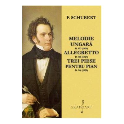 Melodie ungara allegretto trei piese pentru pian - Franz Schubert