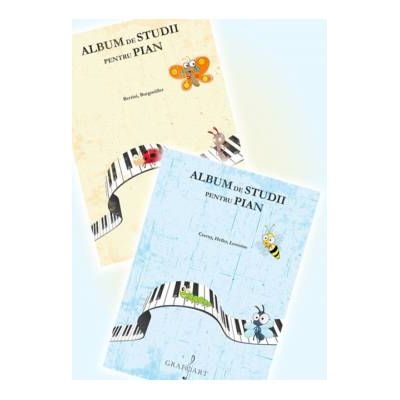 Album de studii pentru pian set 2 volume
