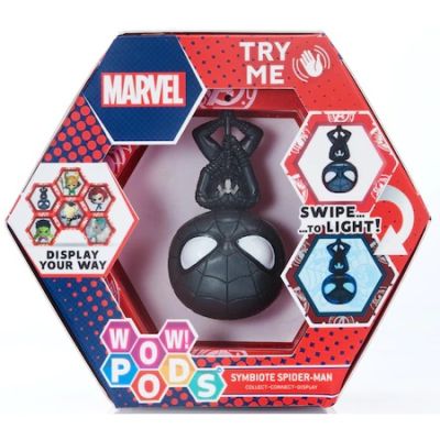 Figurina symbiote spider-man wow pods