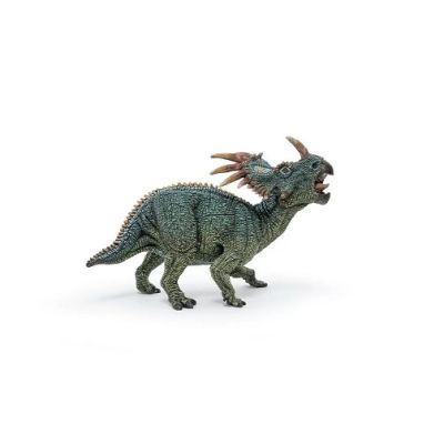 Figurina dinozaur styracosaurus verde Papo