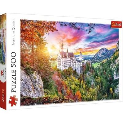 Puzzle Castelul Neuschwanstein 500 piese Trefl