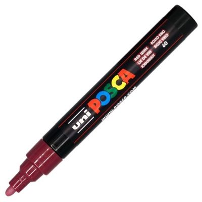 Marker UNI PC-5M 1. 8-2. 5 mm grena Posca M637