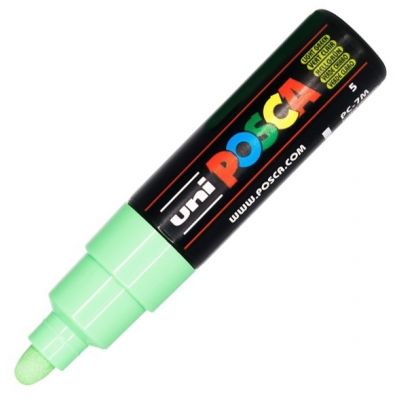 Marker UNI PC-7M 4. 5-5. 5 mm verde deschis Posca