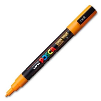 Marker UNI PC-3M 0. 9-1. 3 mm portocaliu Posca M860