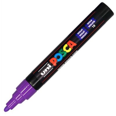 Marker UNI PC-5M 1. 8-2. 5 mm violet Posca M445