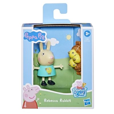Figurina iepurasul Rebecca Prietenii amuzanti 7 cm Peppa Pig