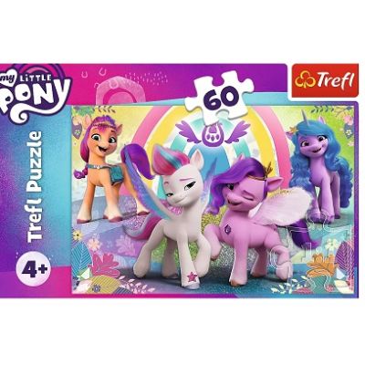 Puzzle 60 piese My little pony Poneii minunati Trefl