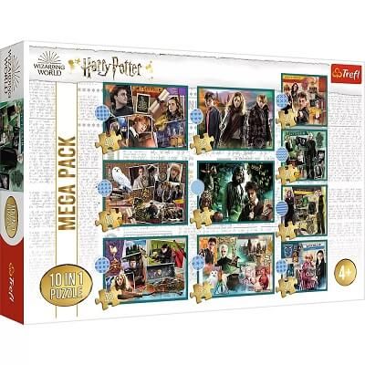 Puzzle 10in1 In lumea lui Harry Potter Trefl