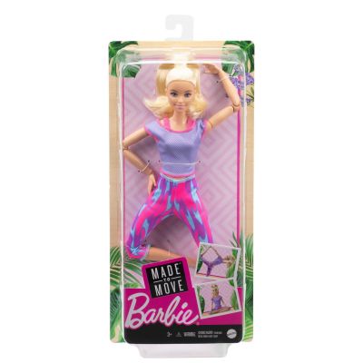 Papusa Barbie made to move blonda