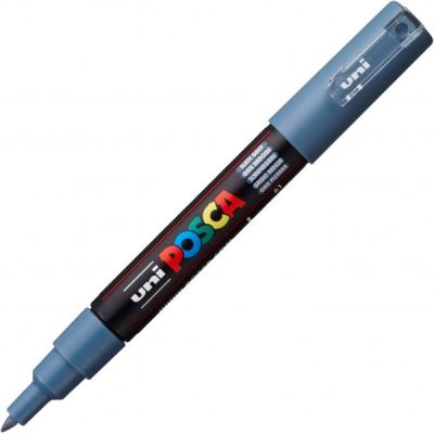 Marker UNI PC-1M 0. 7 mm gri albastrui Posca M1454
