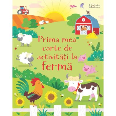 Prima mea carte de activitati la ferma Usborne - Usborne Books